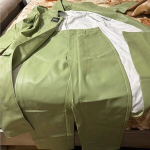 H&M Mint Green Women's Trousers & Jumpsuit Set